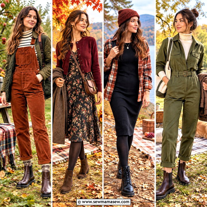25 Autumn Picnic Outfit Ideas for Charming Outdoor Dates