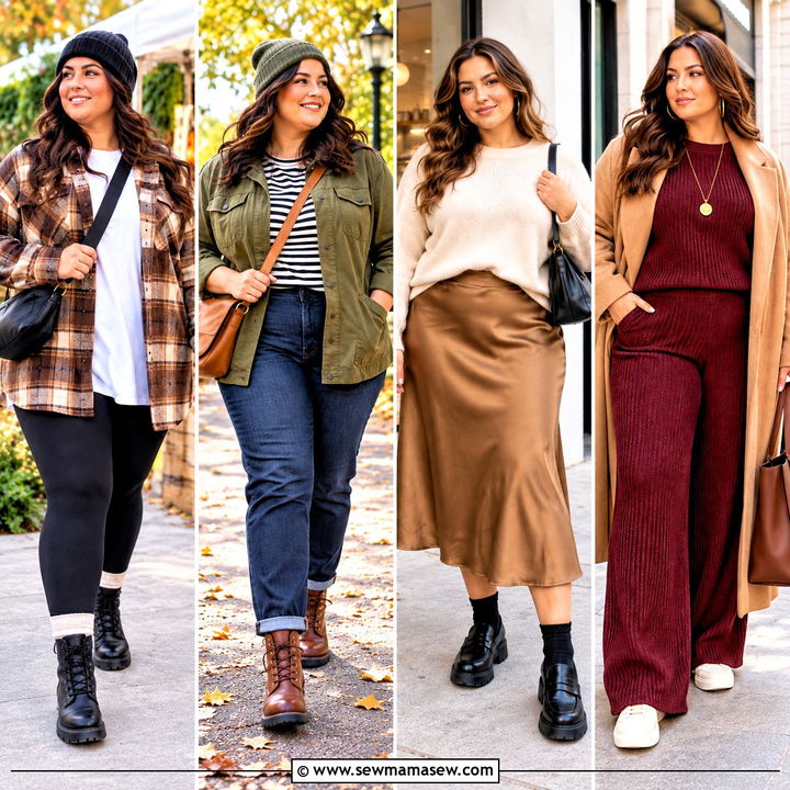 25 Autumn Plus Size Outfits for Cozy, Confident Fall Style