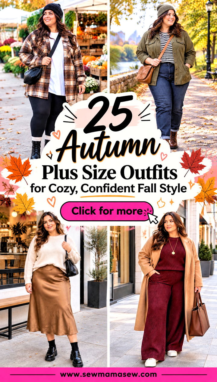 25 Autumn Plus Size Outfits for Cozy Confident Fall Style - 25 Autumn Plus Size Outfits for Cozy, Confident Fall Style