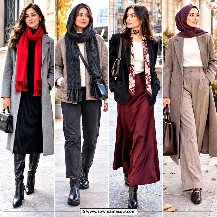 25 Autumn Scarf Ideas to Refresh Your Cozy Everyday Looks