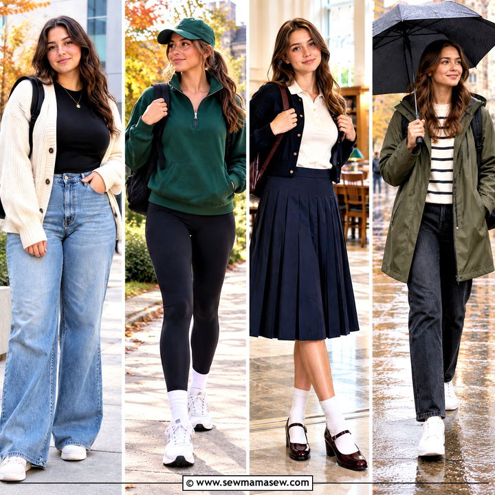 25 Autumn School Outfits for Comfy, Confident Campus Days