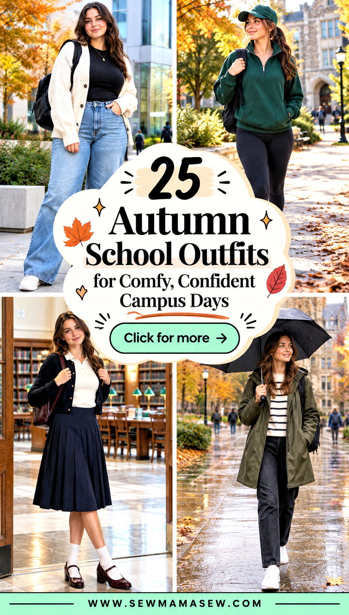 25 Autumn School Outfits for Comfy Confident Campus Days - 25 Autumn School Outfits for Comfy, Confident Campus Days