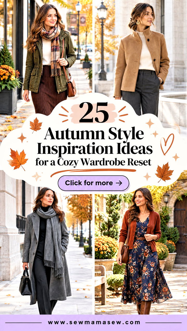 25 Autumn Style Inspiration Ideas for a Cozy Wardrobe Reset - 25 Autumn Style Inspiration Ideas for a Cozy Wardrobe Reset