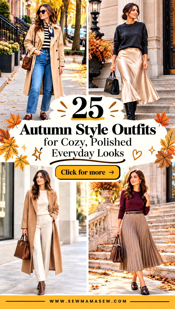 25 Autumn Style Outfits for Cozy Polished Everyday Looks - 25 Autumn Style Outfits for Cozy, Polished Everyday Looks