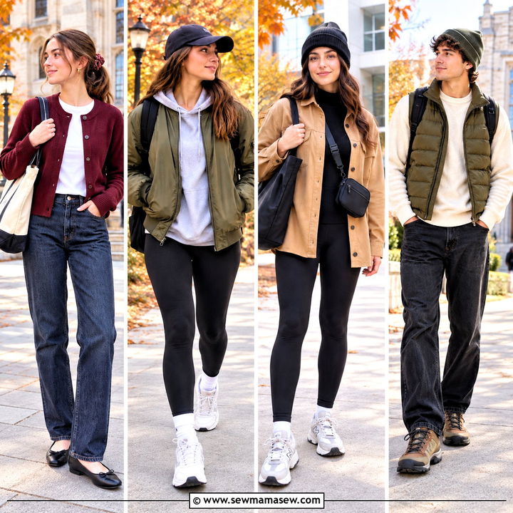25 Autumn Uni Outfits for Cozy, Confident Days on Campus