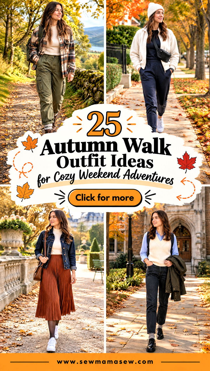 25 Autumn Walk Outfit Ideas for Cozy Weekend Adventures - 25 Autumn Walk Outfit Ideas for Cozy Weekend Adventures