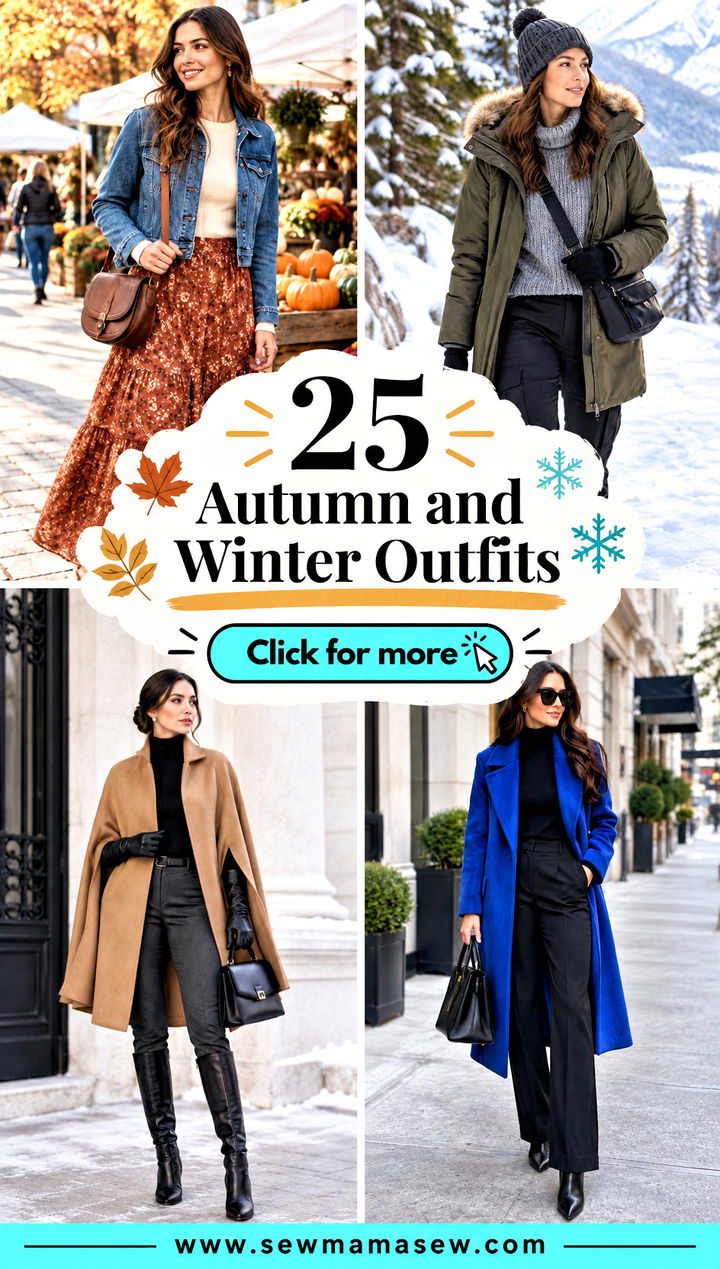 25 Autumn and Winter Outfits for Cozy Effortless Layering - 25 Autumn and Winter Outfits for Cozy, Effortless Layering