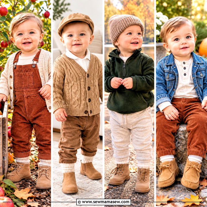 25 Baby Boy Fall Outfits for Sweet, Cozy Everyday Moments