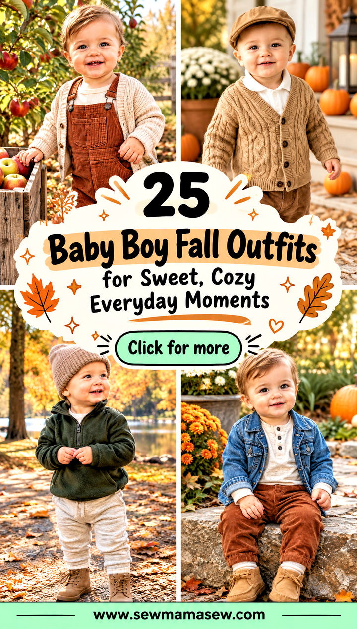 25 Baby Boy Fall Outfits for Sweet Cozy Everyday Moments - 25 Baby Boy Fall Outfits for Sweet, Cozy Everyday Moments