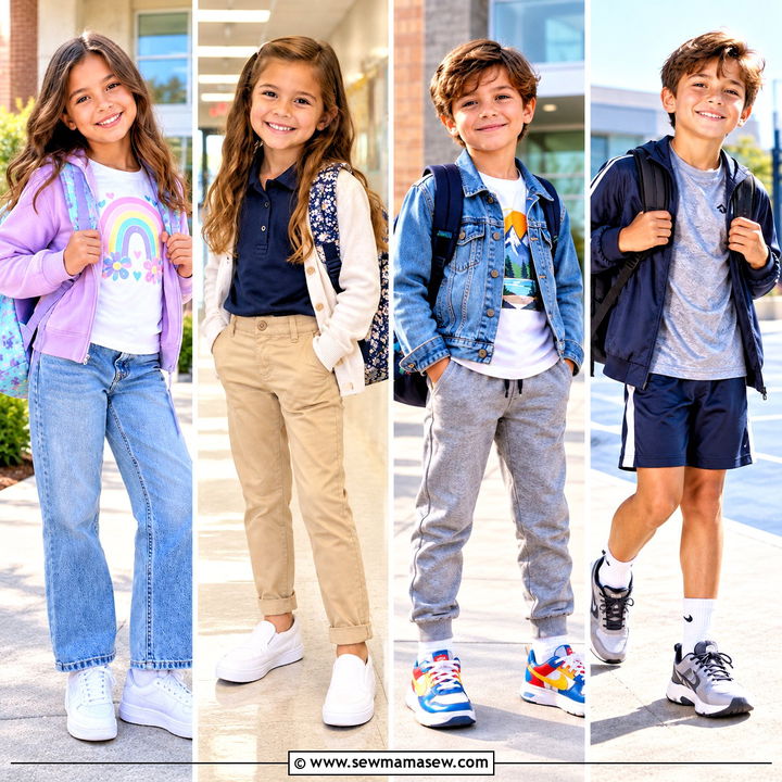 25 Back to School Outfits Elementary for Kids: Fun Fall Looks