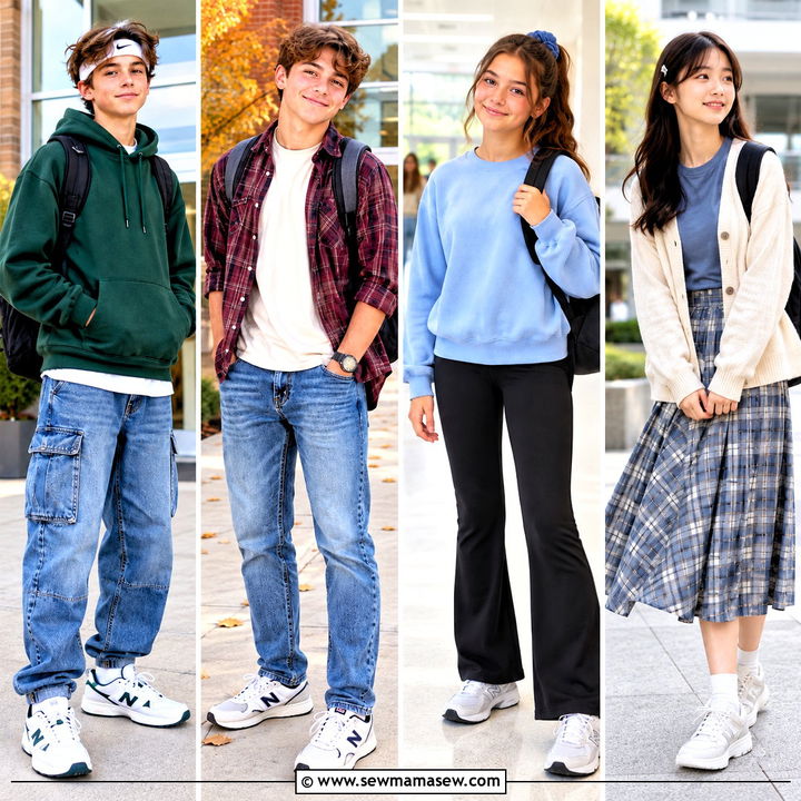 25 Back to School Outfits Middle School for a Fun New Start