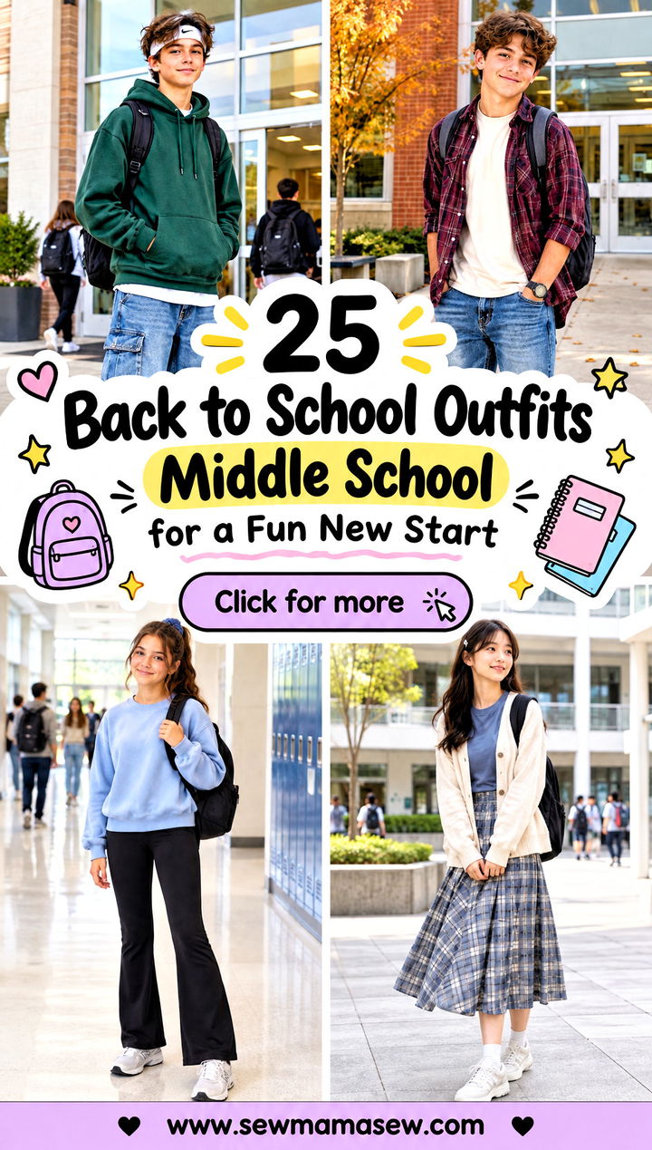 25 Back to School Outfits Middle School for a Fun New Start - 25 Back to School Outfits Middle School for a Fun New Start
