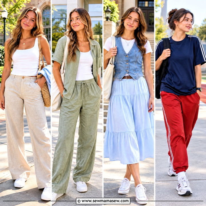25 Back to School Outfits Summer Styles for Cool Class Days