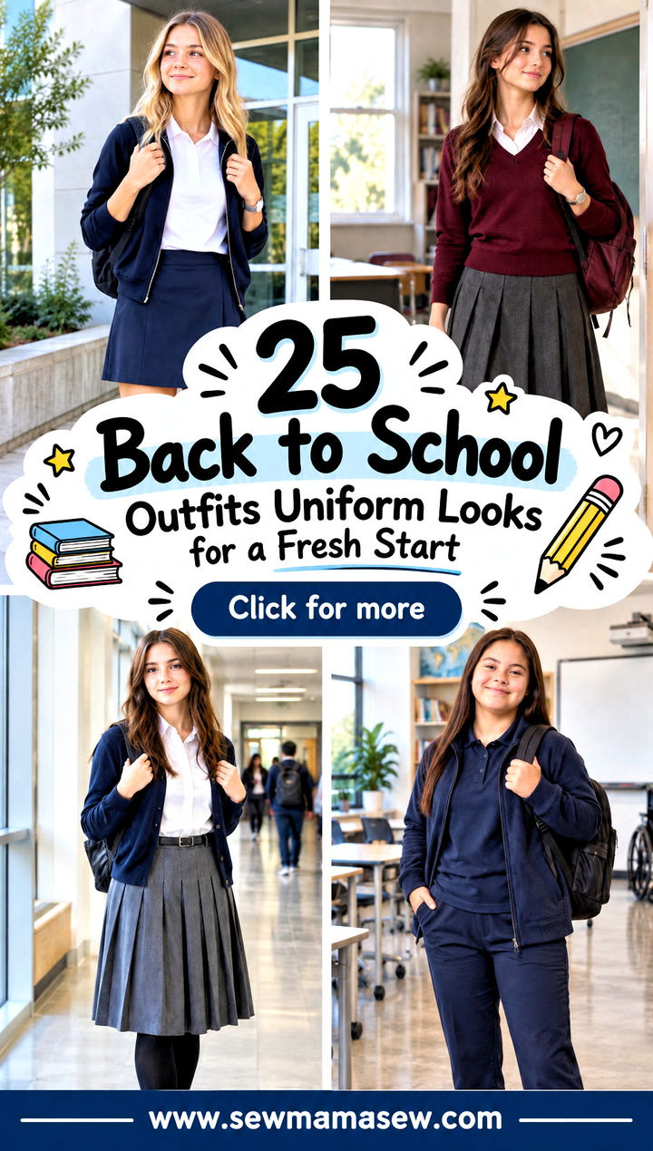 25 Back to School Outfits Uniform Looks for a Fresh Start - 25 Back to School Outfits Uniform Looks for a Fresh Start