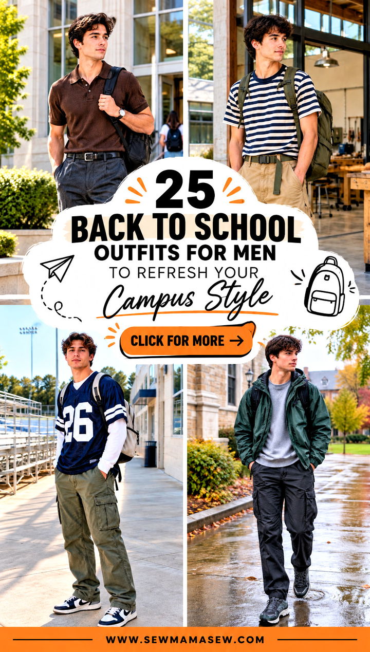 25 Back to School Outfits for Men to Refresh Your Campus Style - 25 Back to School Outfits for Men to Refresh Your Campus Style