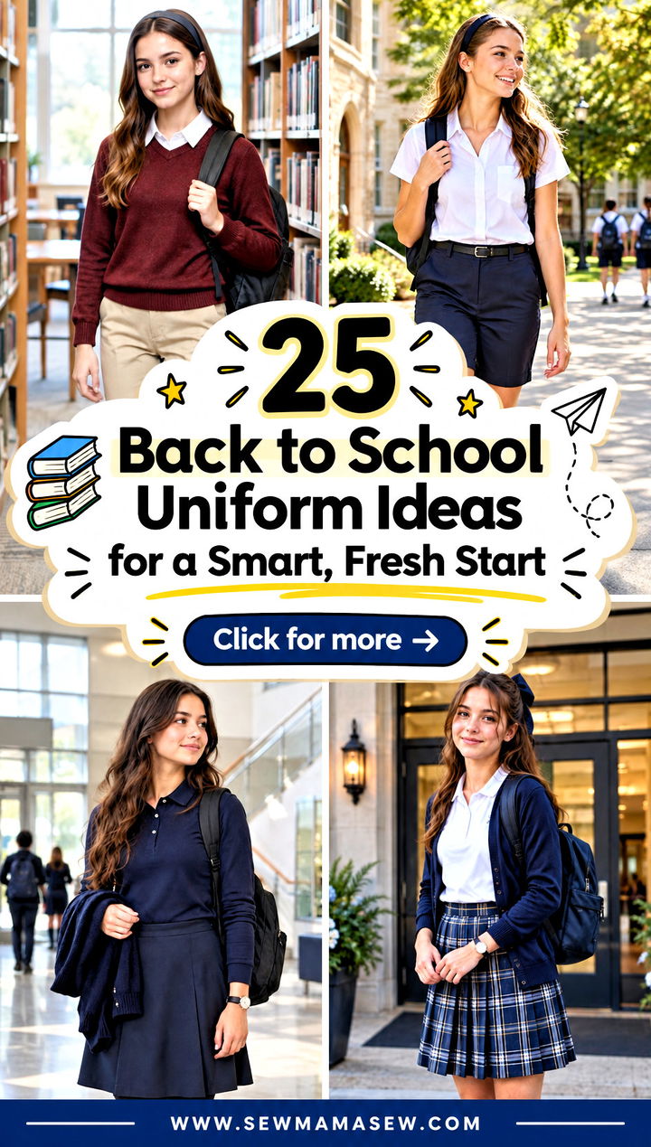 25 Back to School Uniform Ideas for a Smart Fresh Start - 25 Back to School Uniform Ideas for a Smart, Fresh Start