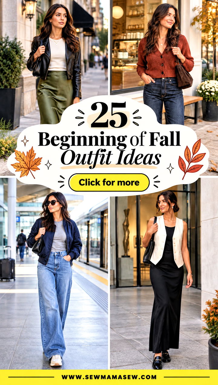 25 Beginning of Fall Outfit Ideas for Cozy Transitional Days - 25 Beginning of Fall Outfit Ideas for Cozy Transitional Days