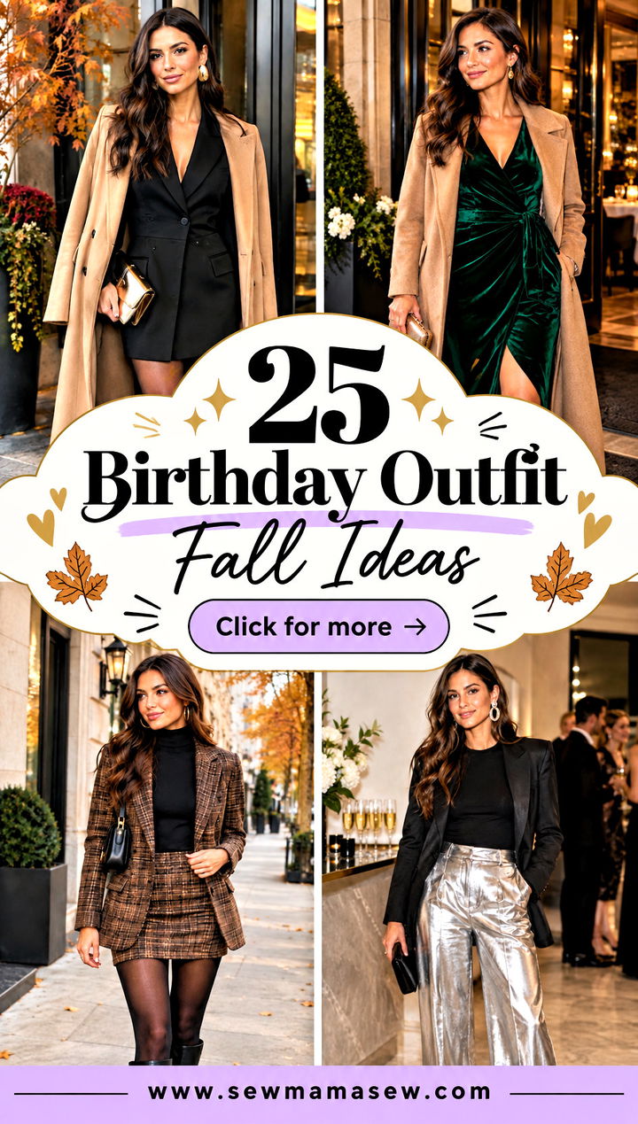 25 Birthday Outfit Fall Ideas for a Memorable Party Look - 25 Birthday Outfit Fall Ideas for a Memorable Party Look