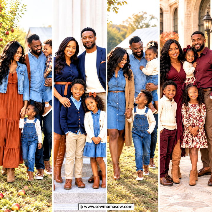 25 Black Family Fall Pictures Outfits for Timeless Photos