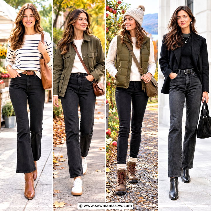 25 Black Jeans Outfit Fall Ideas for a Fresh Casual Look