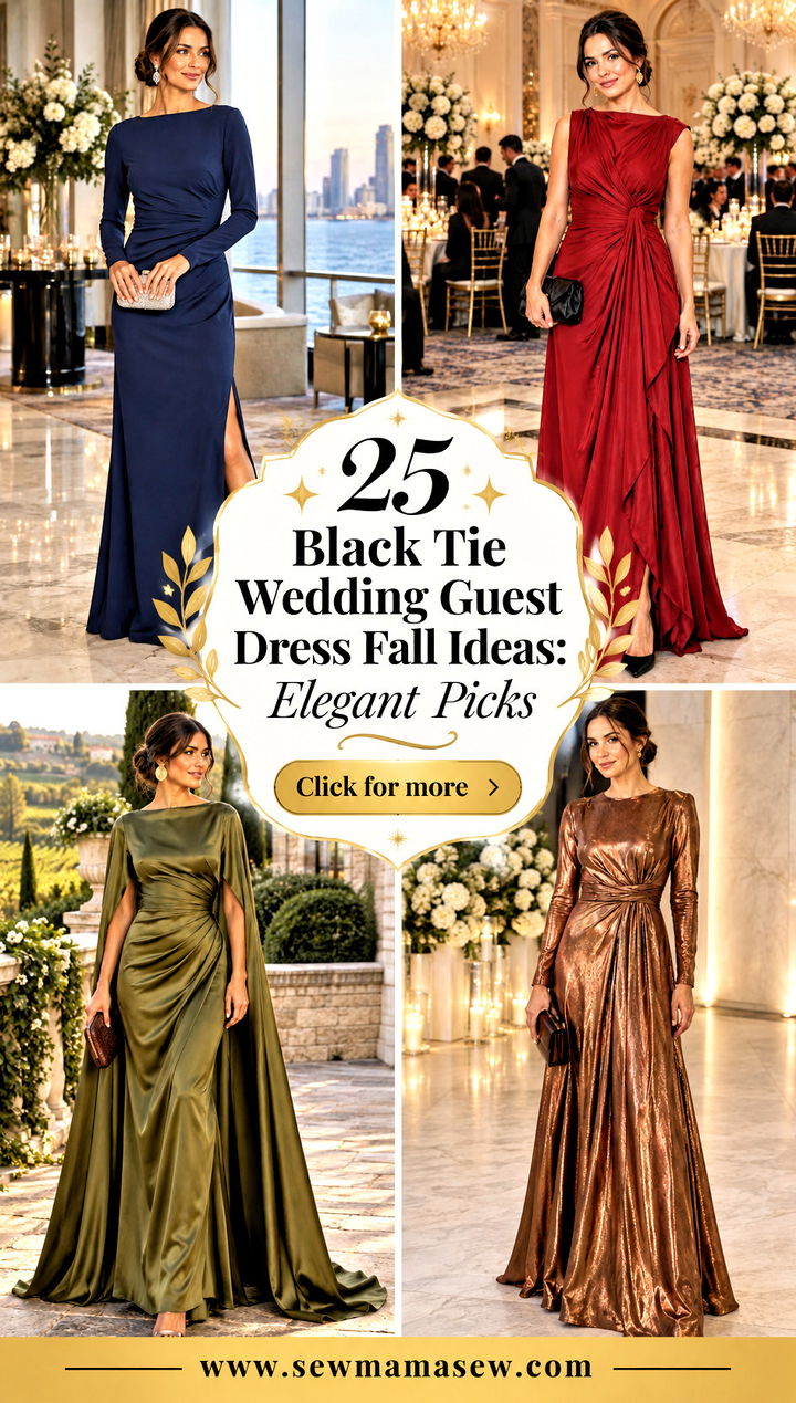 25 Black Tie Wedding Guest Dress Fall Ideas Elegant Picks - 25 Black Tie Wedding Guest Dress Fall Ideas: Elegant Picks