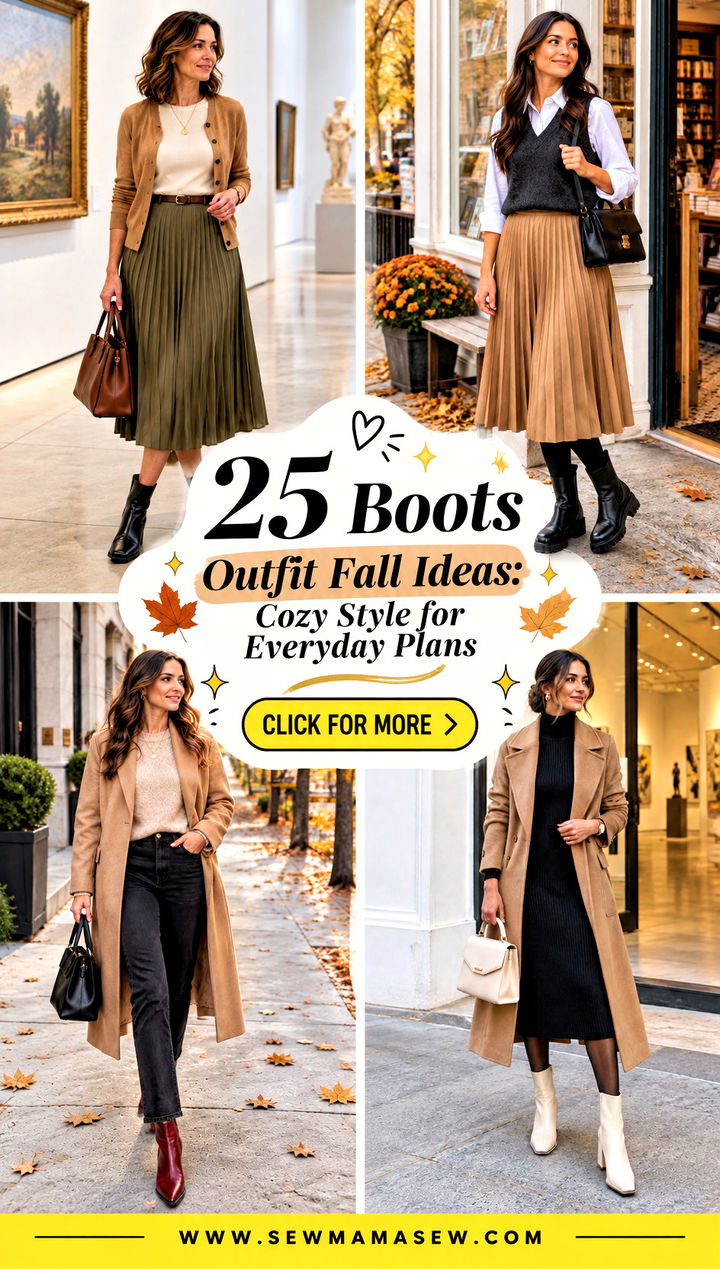 25 Boots Outfit Fall Ideas Cozy Style for Everyday Plans - 25 Boots Outfit Fall Ideas: Cozy Style for Everyday Plans