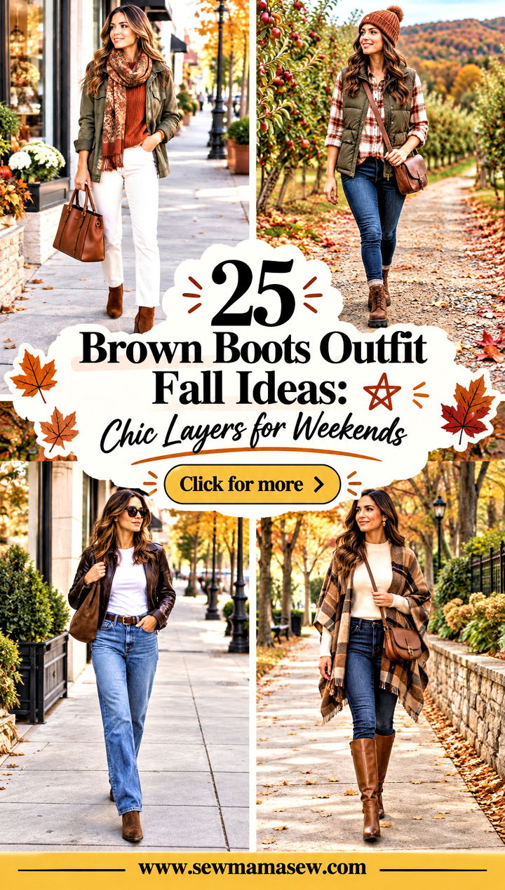 25 Brown Boots Outfit Fall Ideas Chic Layers for Weekends - 25 Brown Boots Outfit Fall Ideas: Chic Layers for Weekends