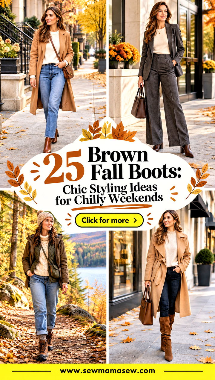 25 Brown Fall Boots Chic Styling Ideas for Chilly Weekends - 25 Brown Fall Boots: Chic Styling Ideas for Chilly Weekends
