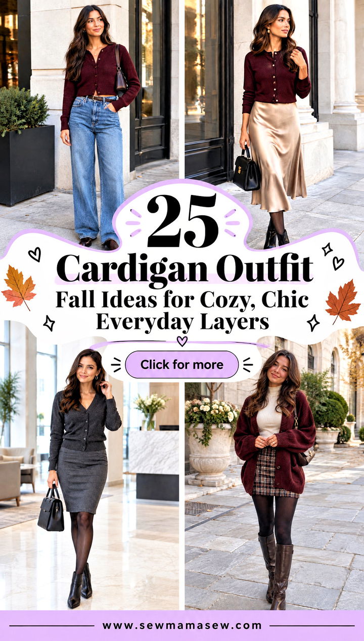 25 Cardigan Outfit Fall Ideas for Cozy Chic Everyday Layers - 25 Cardigan Outfit Fall Ideas for Cozy, Chic Everyday Layers