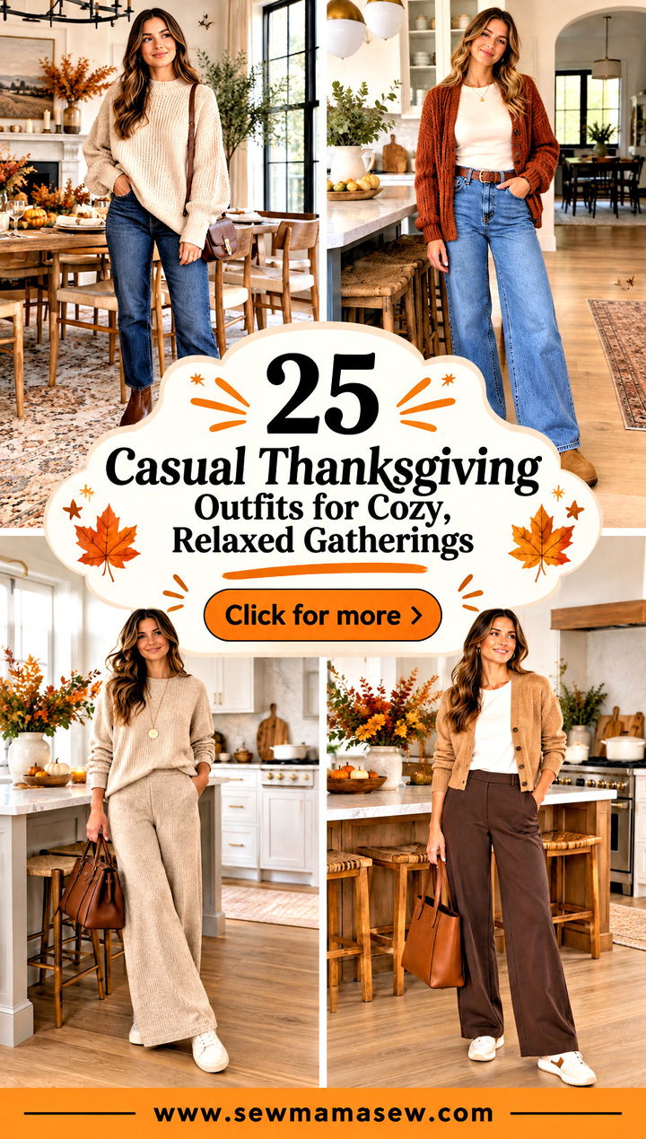 25 Casual Thanksgiving Outfits for Cozy Relaxed Gatherings - 25 Casual Thanksgiving Outfits for Cozy, Relaxed Gatherings