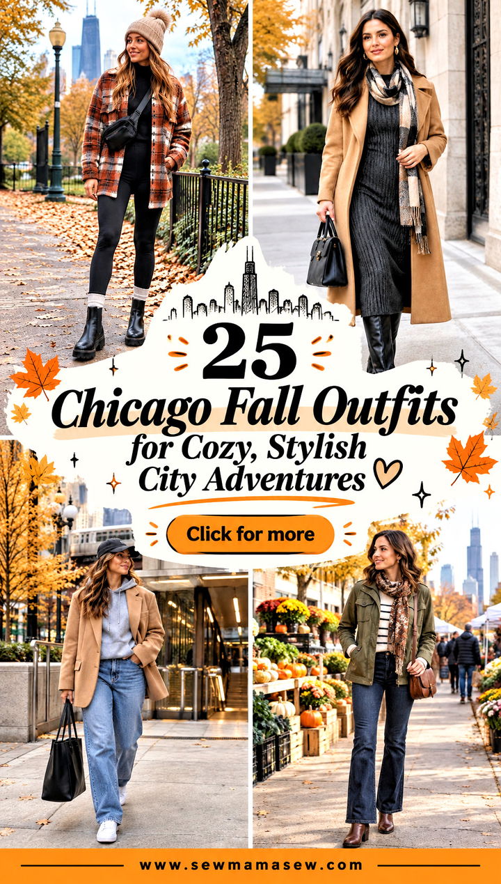 25 Chicago Fall Outfits for Cozy Stylish City Adventures - 25 Chicago Fall Outfits for Cozy, Stylish City Adventures