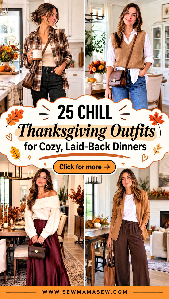 25 Chill Thanksgiving Outfits for Cozy Laid-Back Dinners - 25 Chill Thanksgiving Outfits for Cozy, Laid-Back Dinners