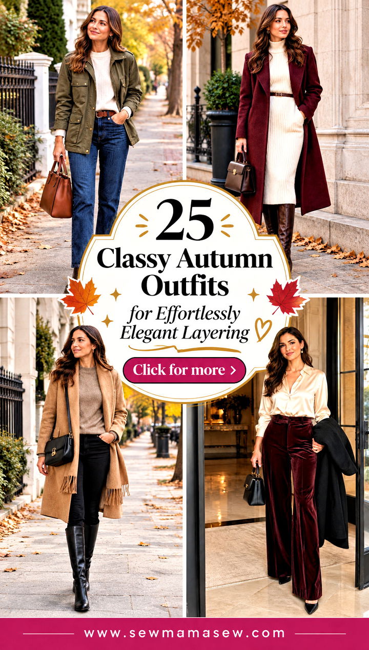 25 Classy Autumn Outfits for Effortlessly Elegant Layering - 25 Classy Autumn Outfits for Effortlessly Elegant Layering