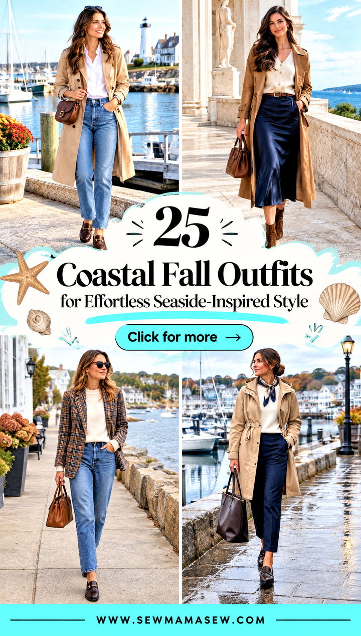 25 Coastal Fall Outfits for Effortless Seaside-Inspired Style - 25 Coastal Fall Outfits for Effortless Seaside-Inspired Style