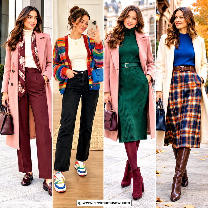 25 Colourful Autumn Outfits for a Joyful Seasonal Refresh