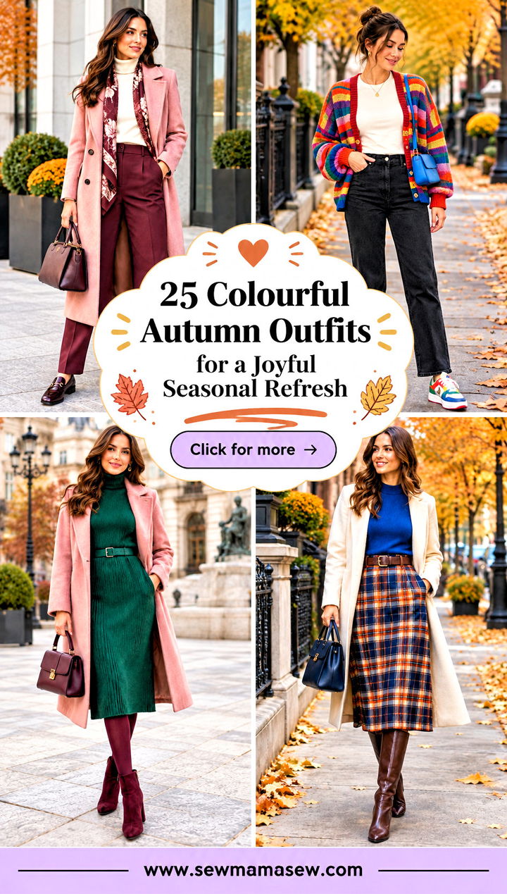 25 Colourful Autumn Outfits for a Joyful Seasonal Refresh - 25 Colourful Autumn Outfits for a Joyful Seasonal Refresh