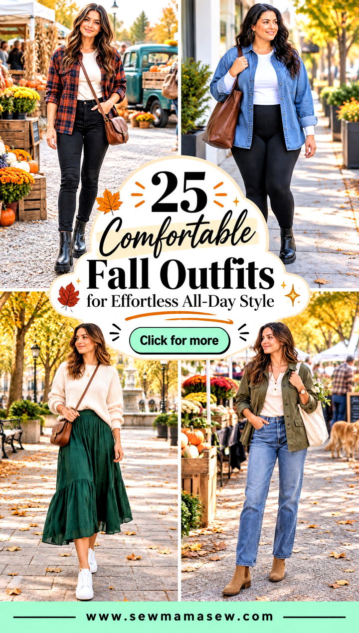 25 Comfortable Fall Outfits for Effortless All-Day Style - 25 Comfortable Fall Outfits for Effortless All-Day Style