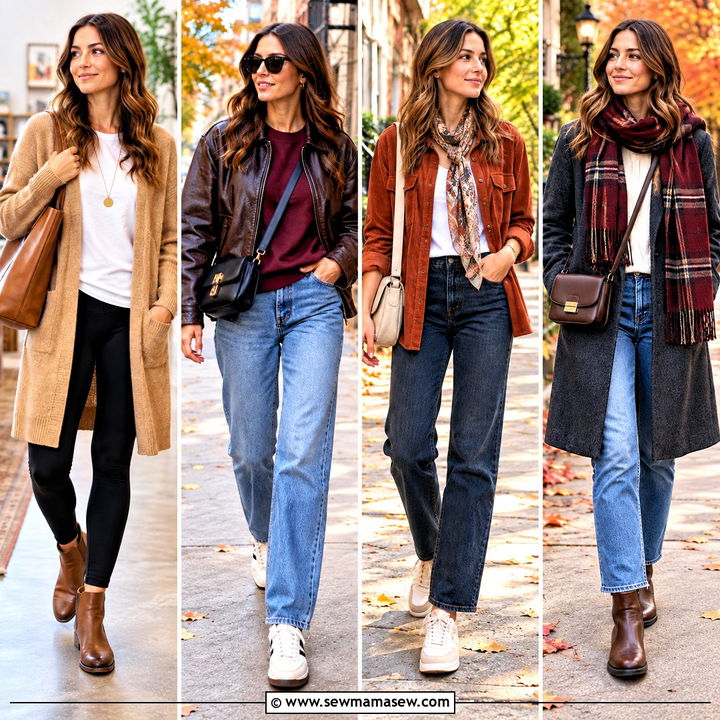 25 Comfy Autumn Outfits for Relaxed Yet Put-Together Days