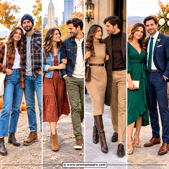 25 Couple Fall Outfits for Charming Weekend Dates Together