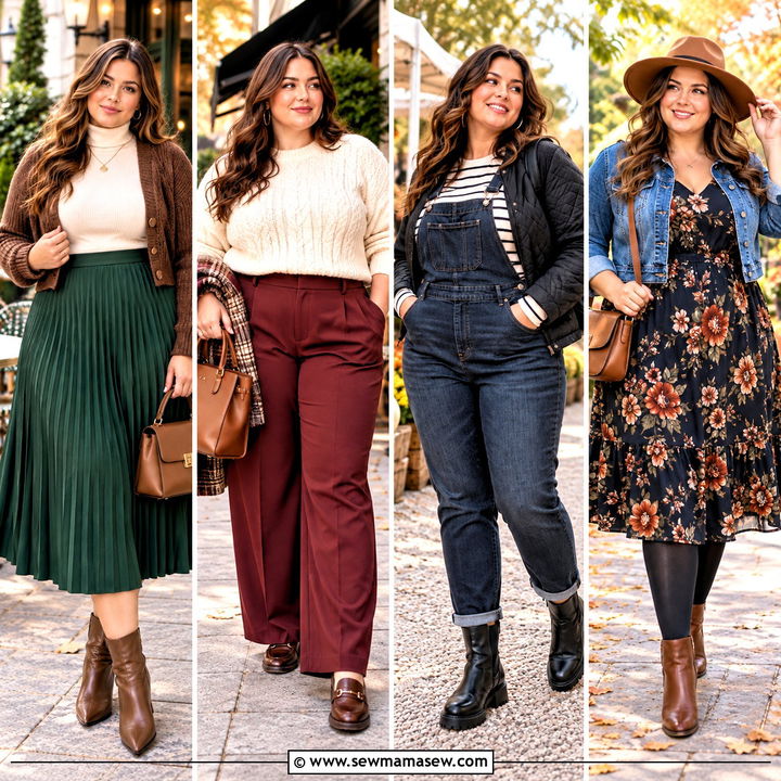 25 Curvy Fall Outfits for Confident, Comfortable Daily Style