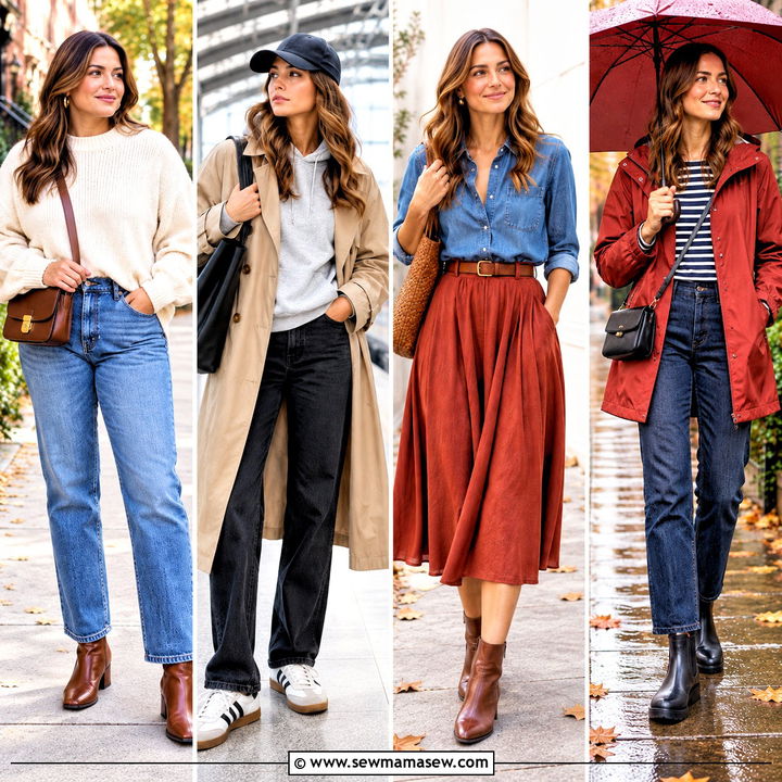 25 Cute Fall Fits for Playful Weekend Style and Cozy Layers