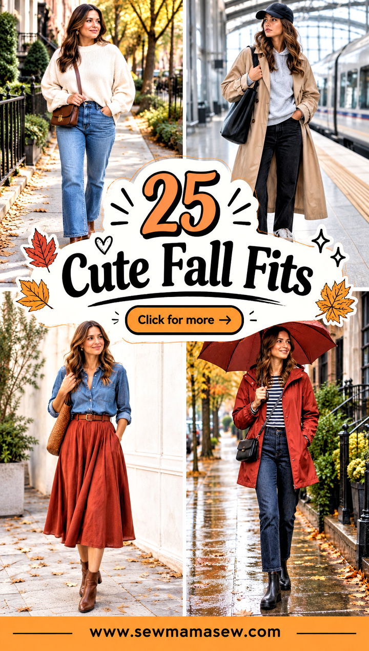 25 Cute Fall Fits for Playful Weekend Style and Cozy Layers - 25 Cute Fall Fits for Playful Weekend Style and Cozy Layers