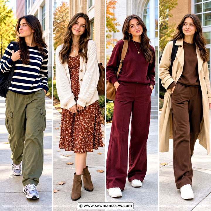 25 Cute Fall Outfits for School That Make Layering Feel Fun