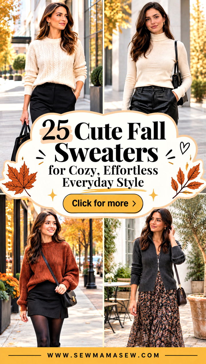 25 Cute Fall Sweaters for Cozy Effortless Everyday Style - 25 Cute Fall Sweaters for Cozy, Effortless Everyday Style