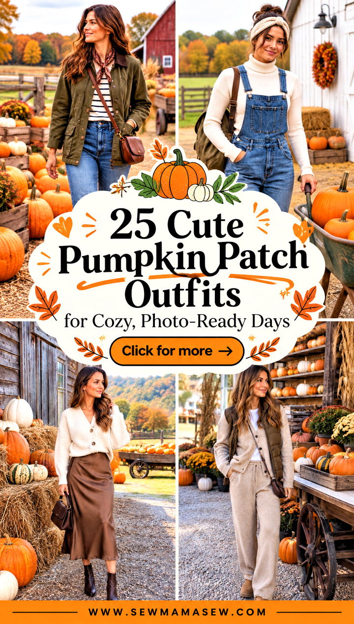 25 Cute Pumpkin Patch Outfits for Cozy Photo-Ready Days - 25 Cute Pumpkin Patch Outfits for Cozy, Photo-Ready Days