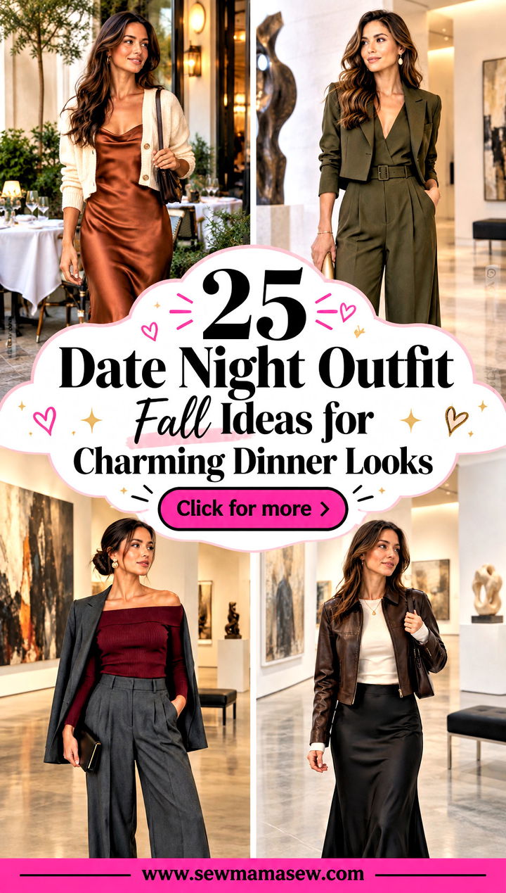25 Date Night Outfit Fall Ideas for Charming Dinner Looks - 25 Date Night Outfit Fall Ideas for Charming Dinner Looks