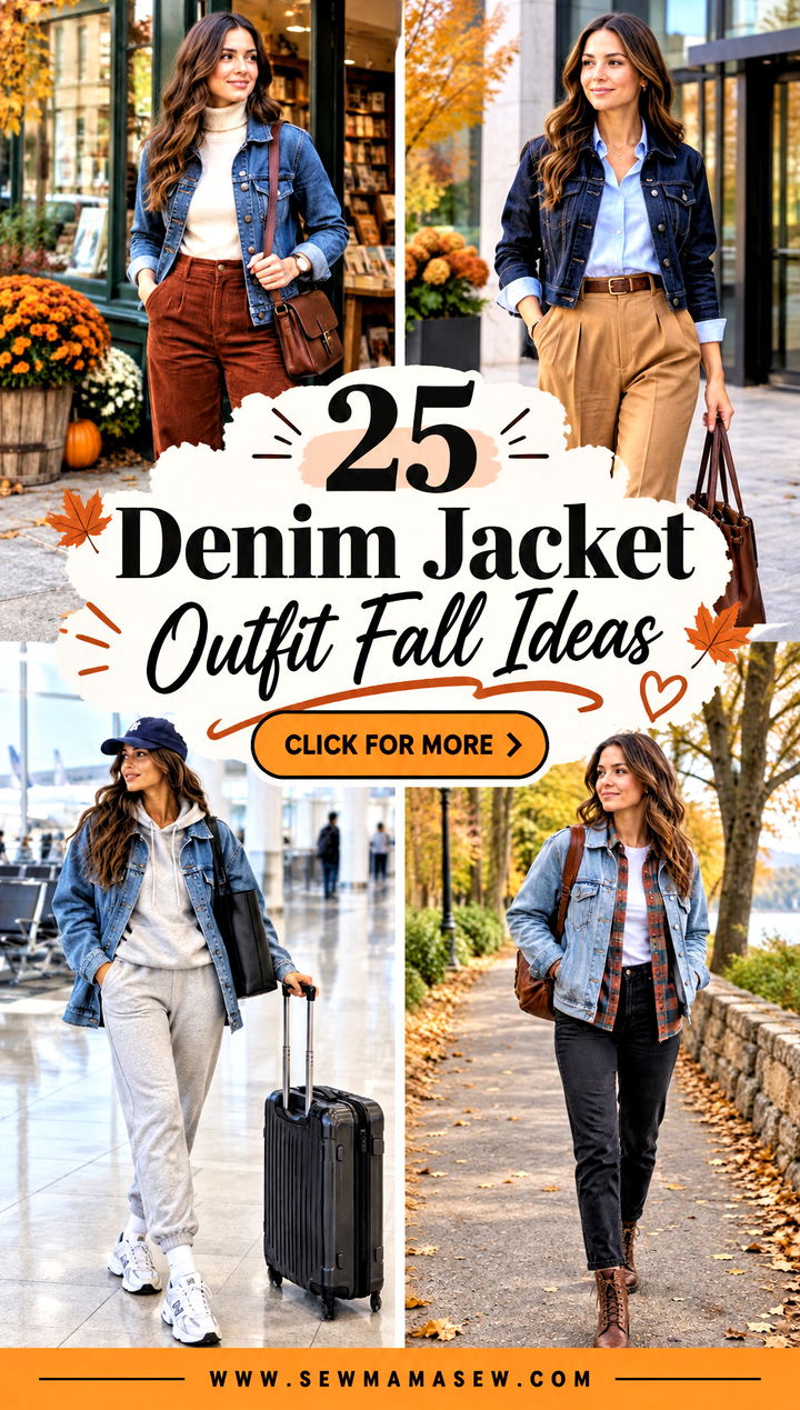 25 Denim Jacket Outfit Fall Ideas Youll Love for Weekends - 25 Denim Jacket Outfit Fall Ideas You'll Love for Weekends