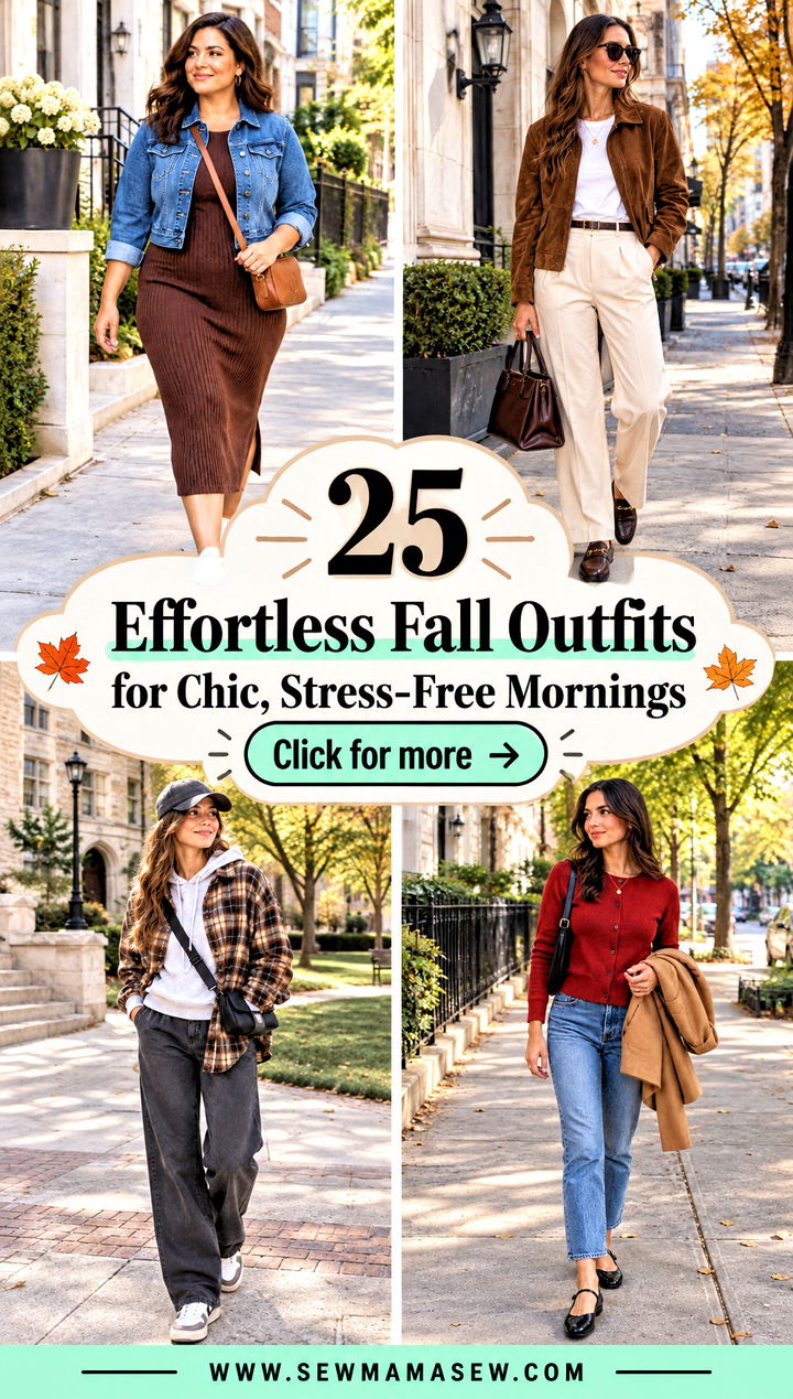 25 Effortless Fall Outfits for Chic Stress-Free Mornings - 25 Effortless Fall Outfits for Chic, Stress-Free Mornings