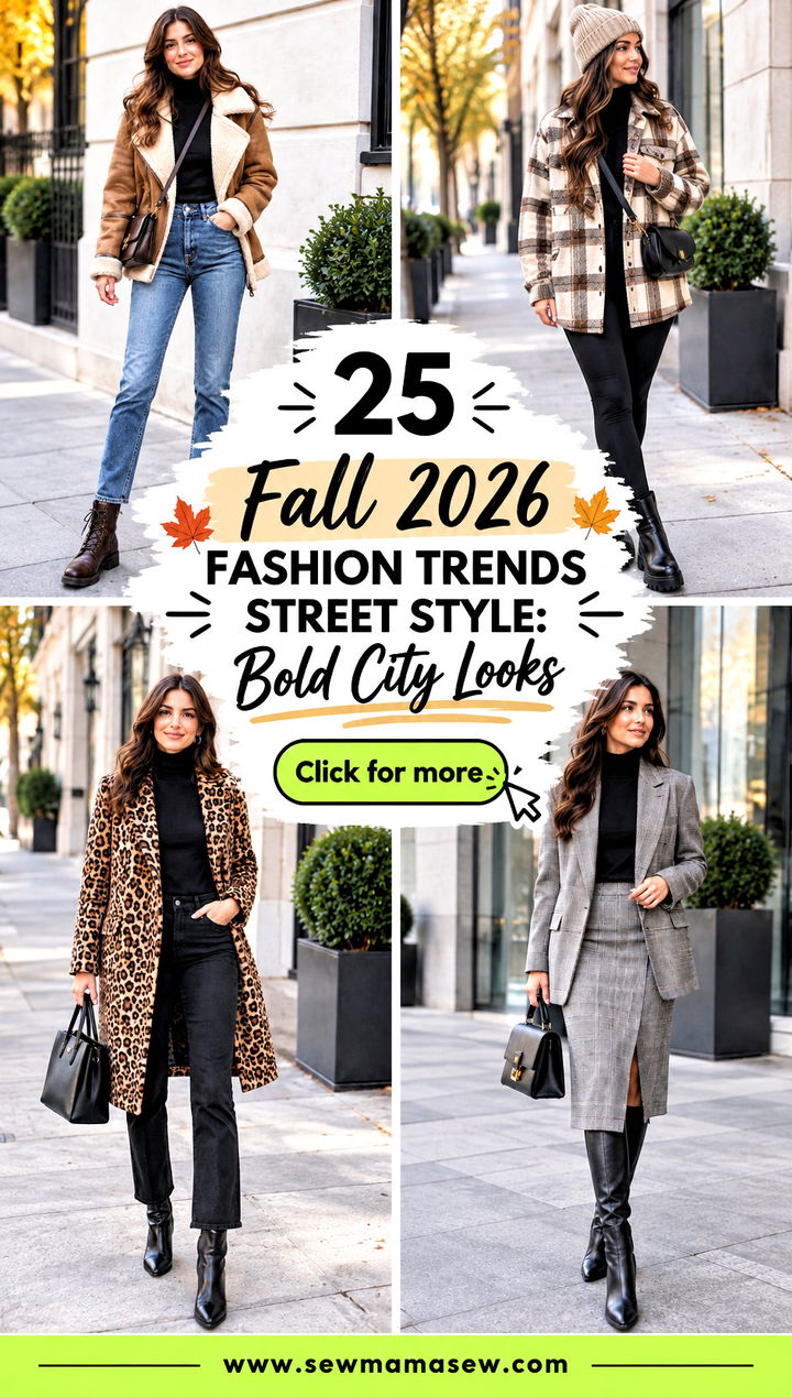 25 Fall 2026 Fashion Trends Street Style Bold City Looks - 25 Fall 2026 Fashion Trends Street Style: Bold City Looks