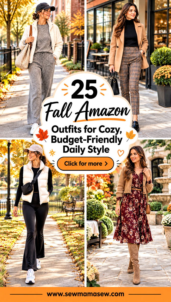25 Fall Amazon Outfits for Cozy Budget-Friendly Daily Style - 25 Fall Amazon Outfits for Cozy, Budget-Friendly Daily Style